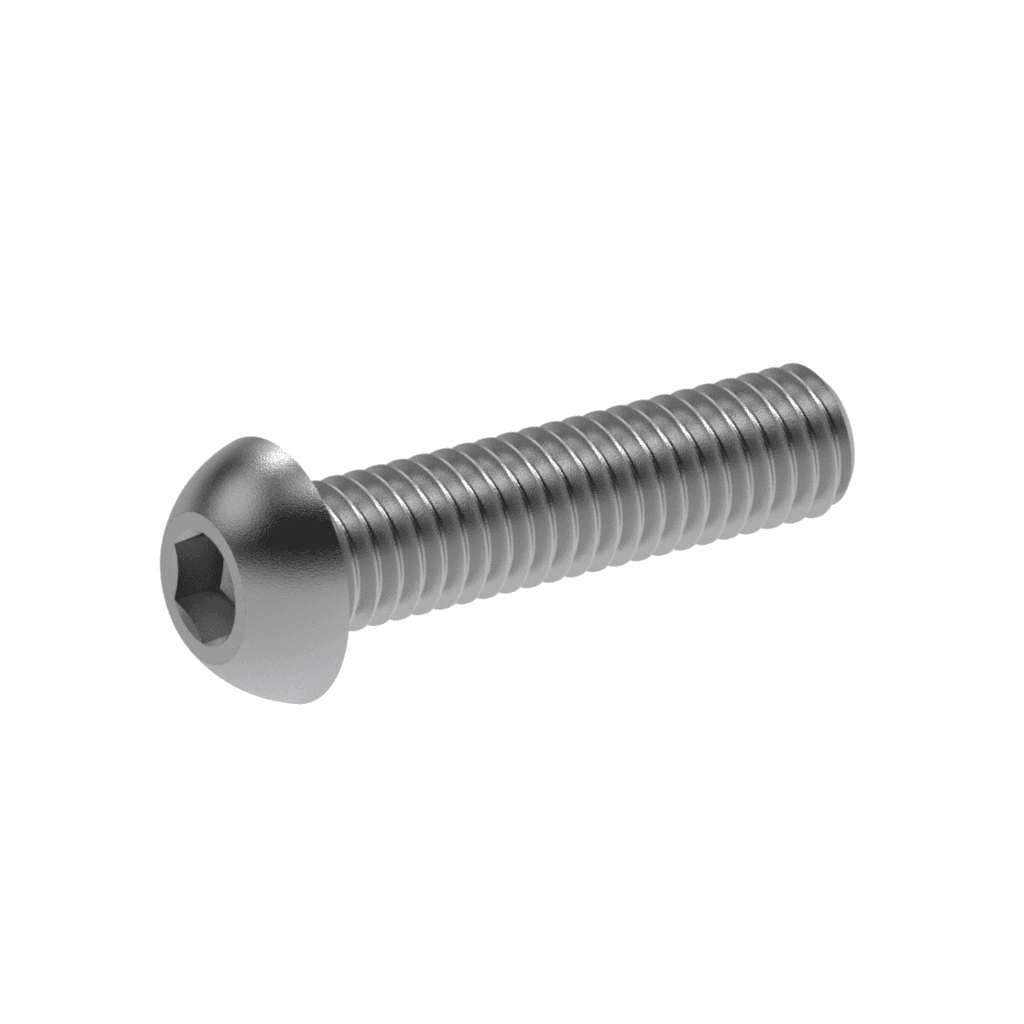 Metric ISO Alloy Steel Button Head Socket Cap Screw