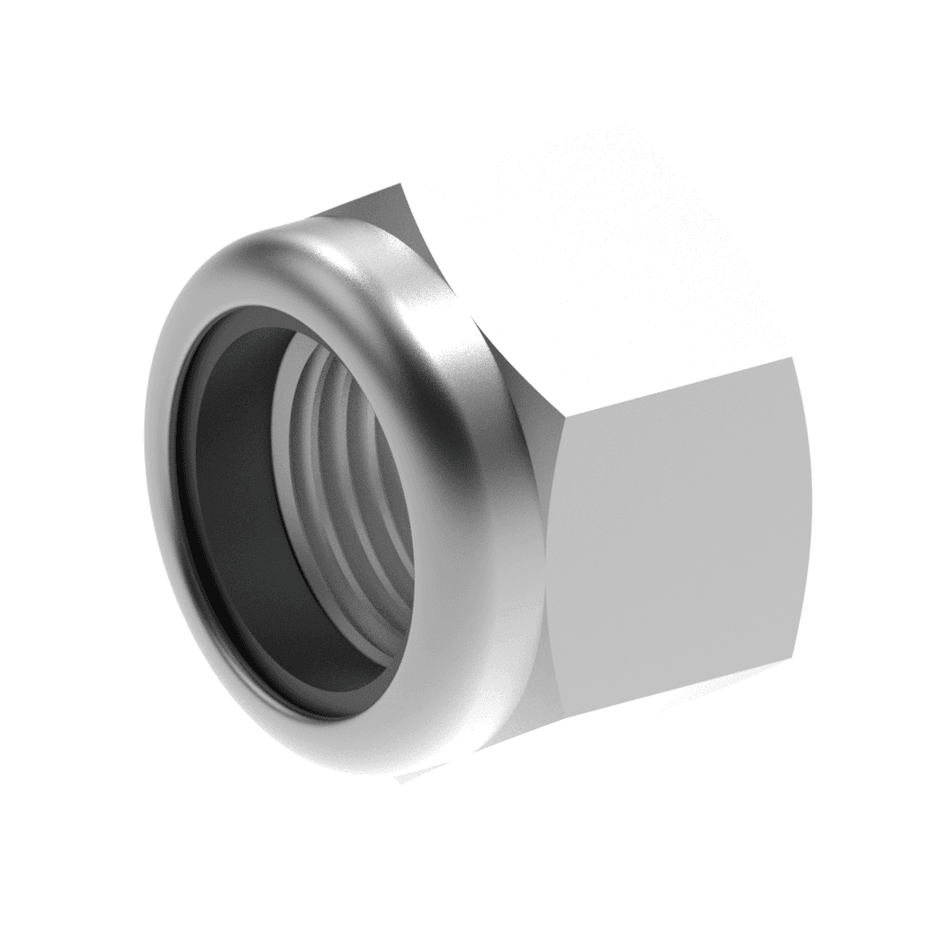 Metric DIN Stainless Steel Nylon Locking Nut