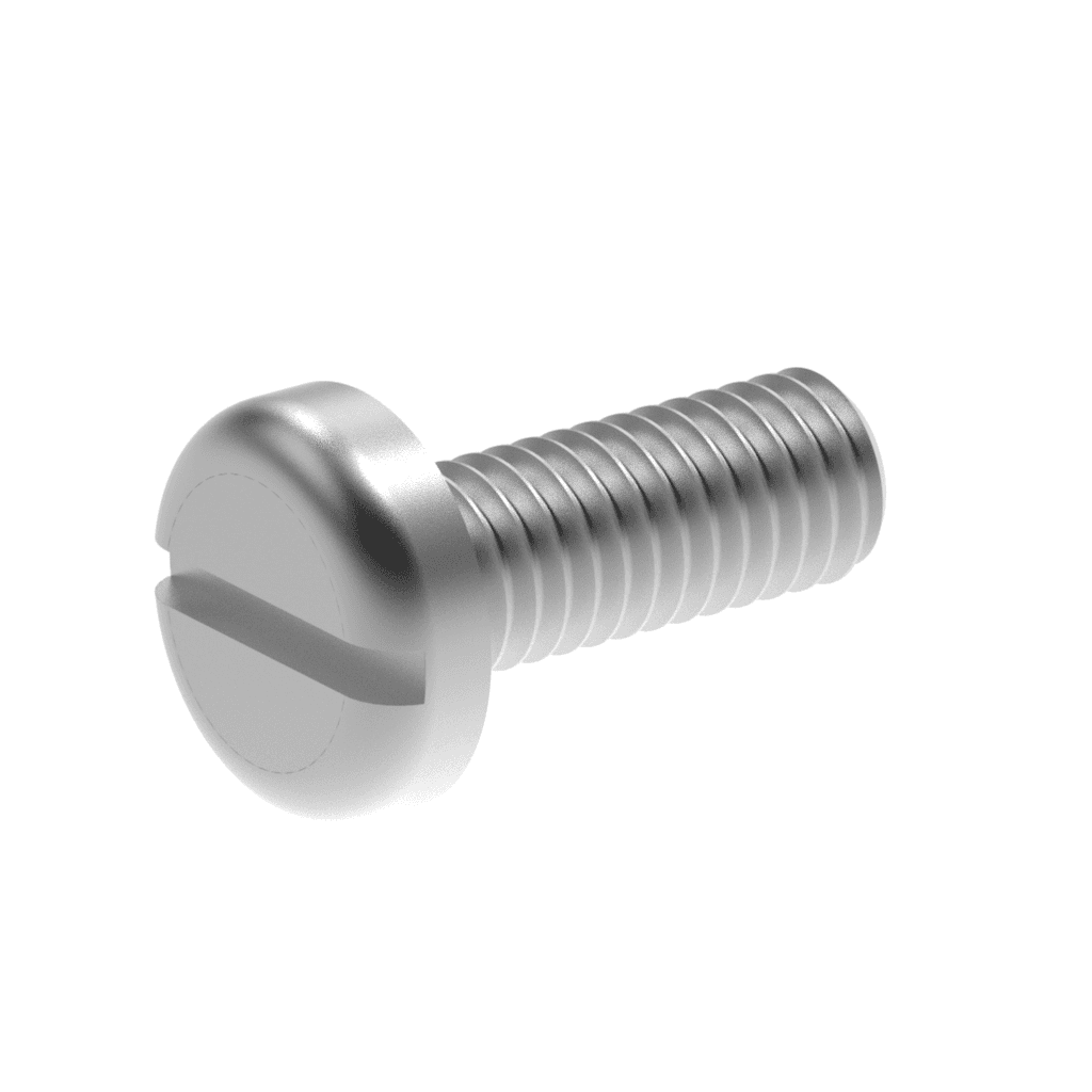 Metric DIN Slotted Pan Head Machine Screws