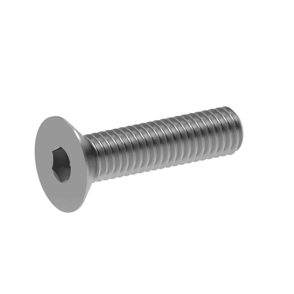 Metric DIN Alloy Steel Flat Head Socket Cap Screw