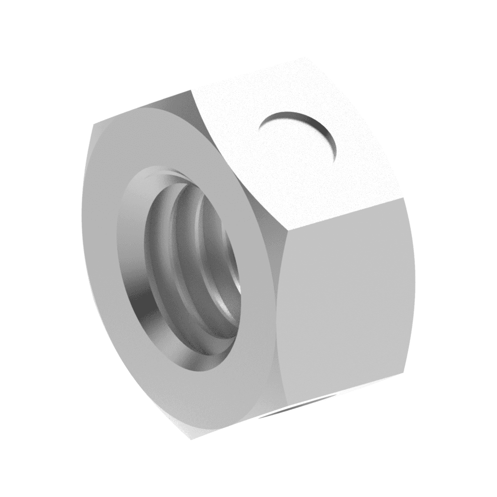 Metric DIN Biloc Nut